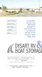 Mobile Screenshot of dysartrvstorage.com